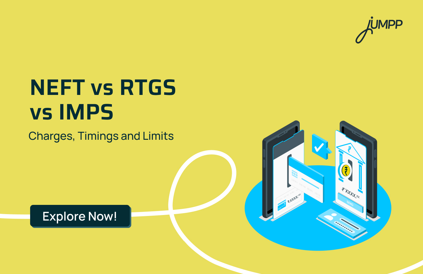 Difference Between NEFT and RTGS and IMPS