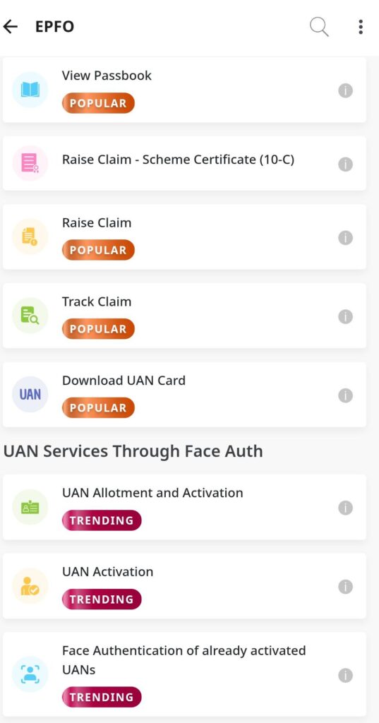 EPFO Services and select UAN Activation